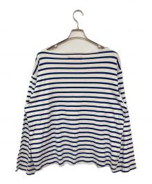 OUTIL（ウティ）の古着「バスクシャツ」｜ブルー×ホワイト