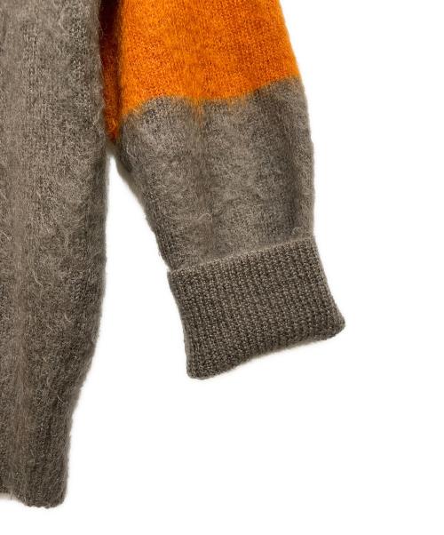 MISTERGENTLEMAN（ミスタージェントルマン）MISTERGENTLEMAN (ミスタージェントルマン) モヘヤ混ニット ブラウン サイズ:Ｍの古着・服飾アイテム