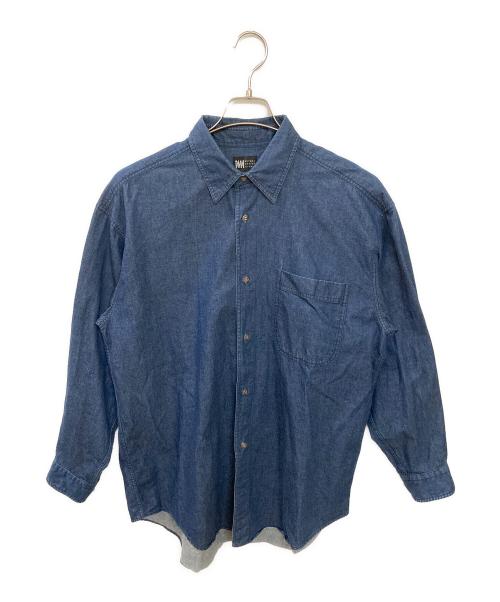 im MIYAKE DESIGN STUDIO（イッセイミヤケデザインスタジオ）im MIYAKE DESIGN STUDIO (イッセイミヤケデザインスタジオ) デニムシャツ インディゴ サイズ:Mの古着・服飾アイテム