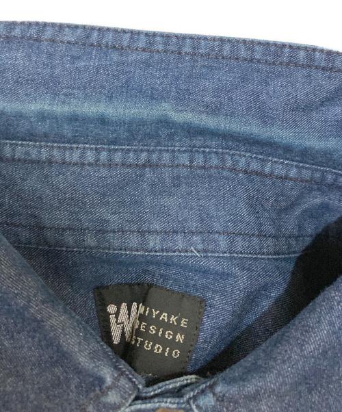 im MIYAKE DESIGN STUDIO（イッセイミヤケデザインスタジオ）im MIYAKE DESIGN STUDIO (イッセイミヤケデザインスタジオ) デニムシャツ インディゴ サイズ:Mの古着・服飾アイテム