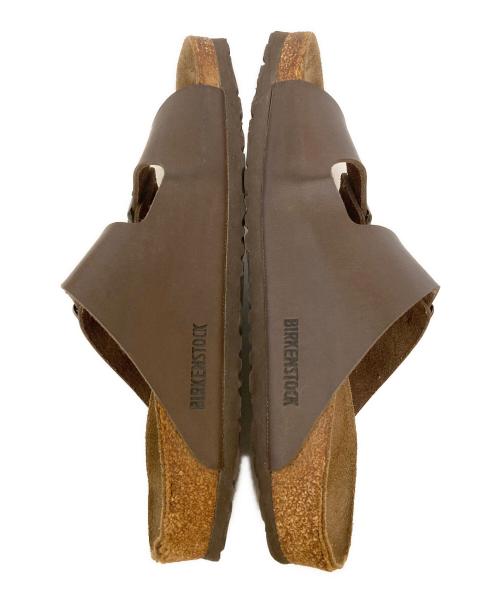 BIRKENSTOCK（ビルケンシュトック）BIRKENSTOCK (ビルケンシュトック) ストラップサンダル ブラウン サイズ:27cmの古着・服飾アイテム