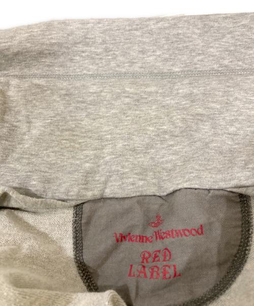Vivienne Westwood RED LABEL（ヴィヴィアンウエストウッドレッドレーベル）Vivienne Westwood RED LABEL (ヴィヴィアンウエストウッドレッドレーベル) 変形デザインパーカー グレー サイズ:Sの古着・服飾アイテム
