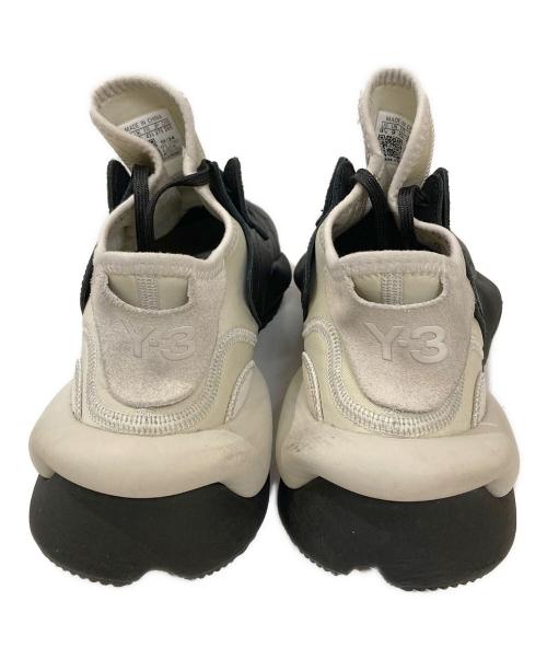Y-3（ワイスリー）Y-3 (ワイスリー) KAIWAスニーカー ブラック×ホワイト サイズ:27.5cmの古着・服飾アイテム