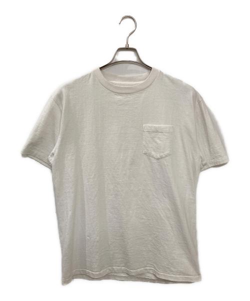 ANATOMICA（アナトミカ）ANATOMICA (アナトミカ) ポケットTシャツ ホワイト サイズ:Lの古着・服飾アイテム