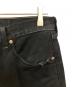 中古・古着 LEVI'S (リーバイス) 90S 後染501ブラックデニム ブラック サイズ:実寸W76cm股下69cm：9000円