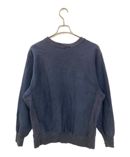 Champion REVERSE WEAVE（チャンピオン リバース ウィーブ）Champion REVERSE WEAVE (チャンピオン リバース ウィーブ) 90S SMUカレッジスウェット ネイビー サイズ:XLの古着・服飾アイテム