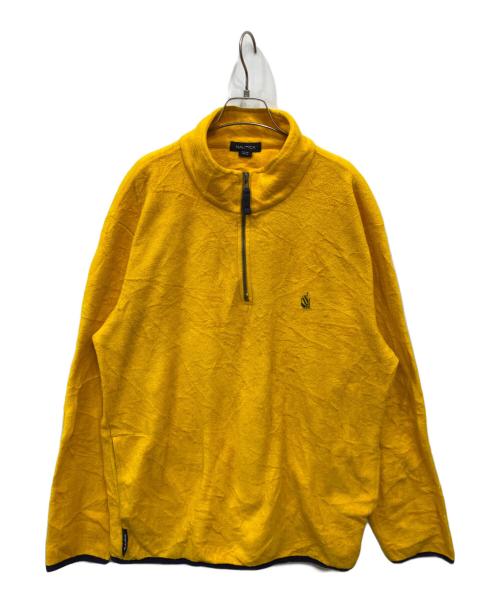 NAUTICA（ノーティカ）NAUTICA (ノーティカ) ハーフジップフリースジャケット イエロー サイズ:Lの古着・服飾アイテム