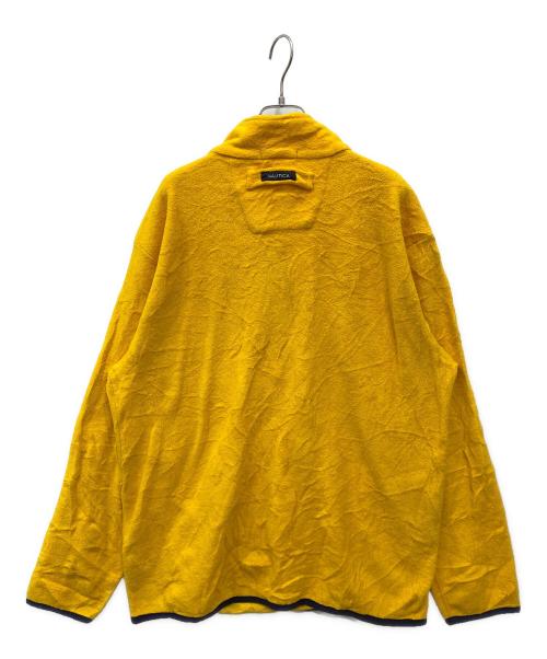 NAUTICA（ノーティカ）NAUTICA (ノーティカ) ハーフジップフリースジャケット イエロー サイズ:Lの古着・服飾アイテム