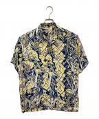 Sun Surfサンサーフ）の古着「アロハシャツ」｜ネイビー