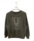 UNDERCOVERアンダーカバー）の古着「コットンスウェットプルオーバー」｜グレー