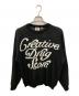 creative drug store（クリエイティヴドラッグストア）の古着「ジャガードロゴ ニット」｜ブラック
