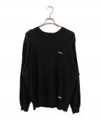 NEIGHBORHOODネイバーフッド）の古着「サーマルカットソー」｜ブラック