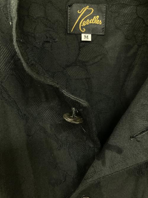 Needles（ニードルズ）Needles (ニードルズ) S.C. Shirt スタンドカラーシャツ ブラック サイズ:Mの古着・服飾アイテム