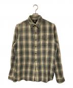 RRLダブルアールエル）の古着「チェックネルシャツ」｜グリーン