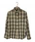 RRL（ダブルアールエル）の古着「チェックネルシャツ」｜グリーン