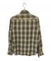 RRL (ダブルアールエル) チェックネルシャツ グリーン サイズ:M：8000円