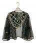 maturely (マチュアリー) 刺繍チュールフードジャケット ブラック サイズ:FREE：8000円