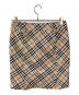 BURBERRY BLUE LABEL (バーバリーロンドンブルーレーベル) ノバチェックミニスカート ベージュ サイズ:M：7000円