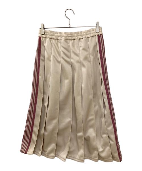 Needles（ニードルズ）Needles (ニードルズ) JOURNAL STANDARD (ジャーナルスタンダード) プリーツトラックスカート ベージュ サイズ:2の古着・服飾アイテム