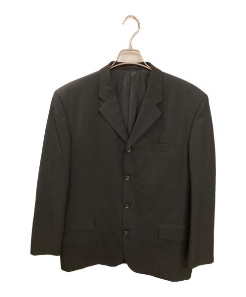 COMME des GARCONS HOMME（コムデギャルソン オム）COMME des GARCONS HOMME (コムデギャルソン オム) ウール縮絨3Bテーラードジャケット ブラック サイズ:Sの古着・服飾アイテム
