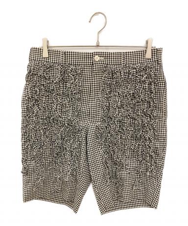 COMME des GARÇONS　ハーフパンツ　チェック柄　再構築 中古・古着通販】COMME des GARCONS HOMME PLUS (コムデギャルソンオム