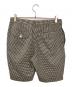 COMME des GARCONS HOMME PLUS (コムデギャルソンオムプリュス) ギンガムチェックフリルハーフパンツ ブラック サイズ:S：14000円