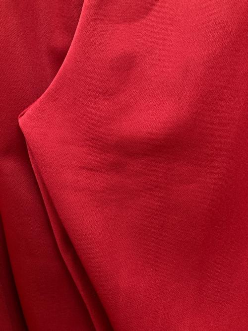 Leh（レー）Leh (レー) ワイドトラックパンツ レッド サイズ:Mの古着・服飾アイテム