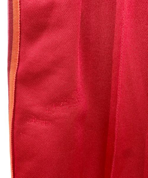 Leh（レー）Leh (レー) ワイドトラックパンツ レッド サイズ:Mの古着・服飾アイテム