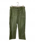 US ARMYユーエスアーミー）の古着「ベイカーパンツ」｜グリーン
