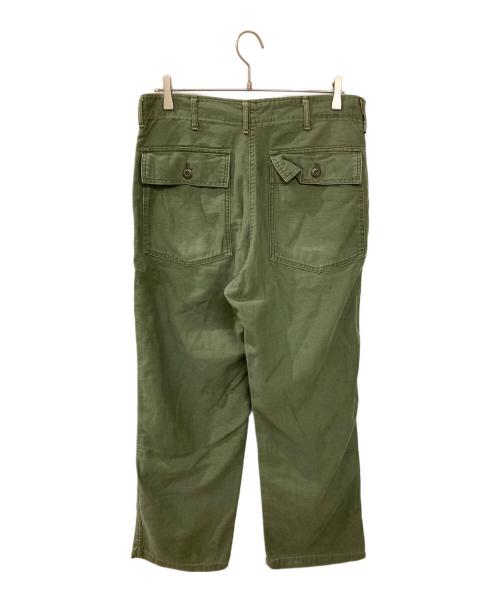 US ARMY（ユーエスアーミー）US ARMY (ユーエスアーミー) ベイカーパンツ グリーン サイズ:34の古着・服飾アイテム