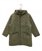 LAVENHAMラベンハム）の古着「キルティングコート」｜グリーン