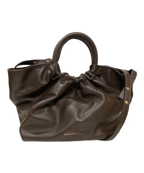 DEMELLIER（デメリエー）DEMELLIER (デメリエー) Midi Los Angeles Bag ブラウンの古着・服飾アイテム