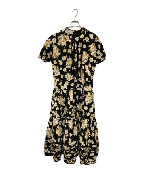 PINK HOUSE（ピンクハウス）PINK HOUSE (ピンクハウス) 花柄シャツワンピース ブラック サイズ:不明(実寸サイズをご確認ください)の古着・服飾アイテム