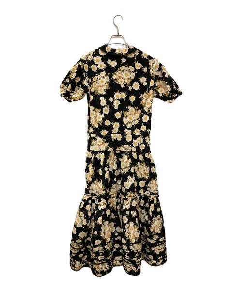 PINK HOUSE（ピンクハウス）PINK HOUSE (ピンクハウス) 花柄シャツワンピース ブラック サイズ:不明(実寸サイズをご確認ください)の古着・服飾アイテム