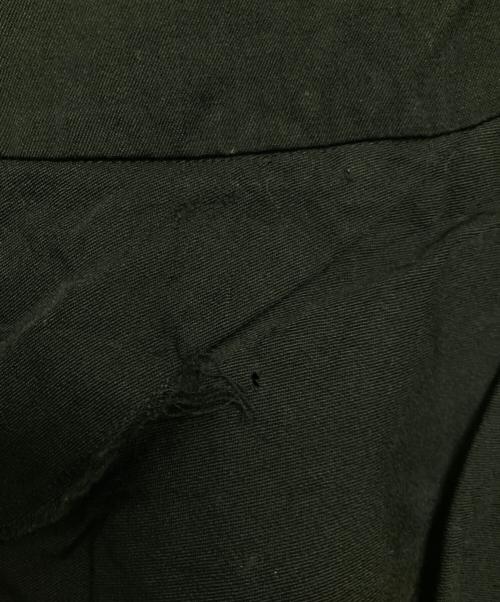 tricot COMME des GARCONS（トリココムデギャルソン）tricot COMME des GARCONS (トリココムデギャルソン) ウールレーヨン縮絨ティアードデザインスカート ブラック サイズ:不明(実寸サイズをご確認ください)の古着・服飾アイテム