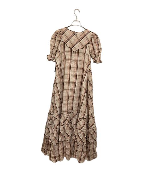 maturely（マチュアリー）maturely (マチュアリー) Dobby Ranch Dress ベージュ サイズ:FREEの古着・服飾アイテム
