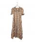 maturely（マチュアリー）の古着「Dobby Ranch Dress」｜ベージュ