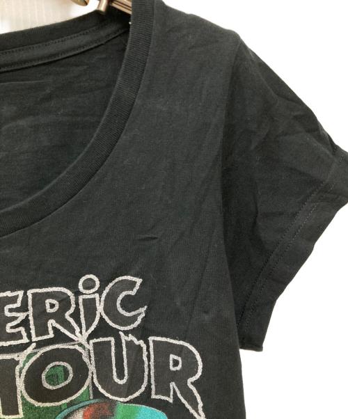 Hysteric Glamour（ヒステリックグラマー）Hysteric Glamour (ヒステリックグラマー) プリントTシャツ ブラック サイズ:FREEの古着・服飾アイテム