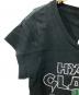 中古・古着 Hysteric Glamour (ヒステリックグラマー) プリントTシャツ ブラック サイズ:FREE：5000円