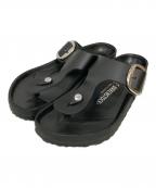 BIRKENSTOCK×UNITED ARROWSビルケンシュトック×ユナイテッドアローズ）の古着「Gizeh ビッグバックル」｜ブラック