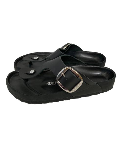 BIRKENSTOCK（ビルケンシュトック）BIRKENSTOCK (ビルケンシュトック) UNITED ARROWS (ユナイテッドアローズ) Gizeh ビッグバックル ブラック サイズ:27cmの古着・服飾アイテム