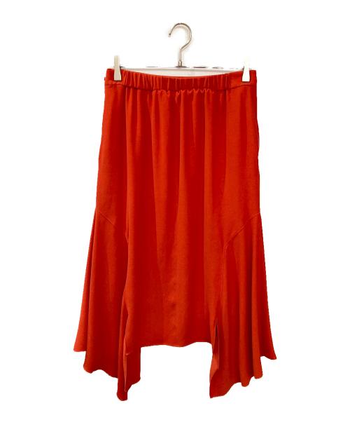 VIVIENNE TAM（ヴィヴィアンタム）VIVIENNE TAM (ヴィヴィアンタム) 変形スカート オレンジ サイズ:40の古着・服飾アイテム