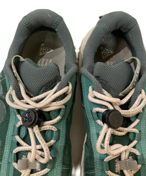 NIKE ACG（ナイキエーシージー）NIKE ACG (ナイキエージーシー) ローカットスニーカー グリーン サイズ:25.5cmの古着・服飾アイテム