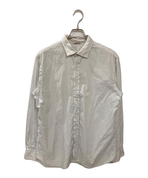AURALEE（オーラリー）AURALEE (オーラリー) WASHED FINX TWILL SHIRTS グレー サイズ:4の古着・服飾アイテム
