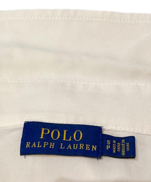 POLO RALPH LAUREN（ポロ・ラルフローレン）POLO RALPH LAUREN (ポロ・ラルフローレン) シルクプルオーバーシャツ アイボリー サイズ:Sの古着・服飾アイテム