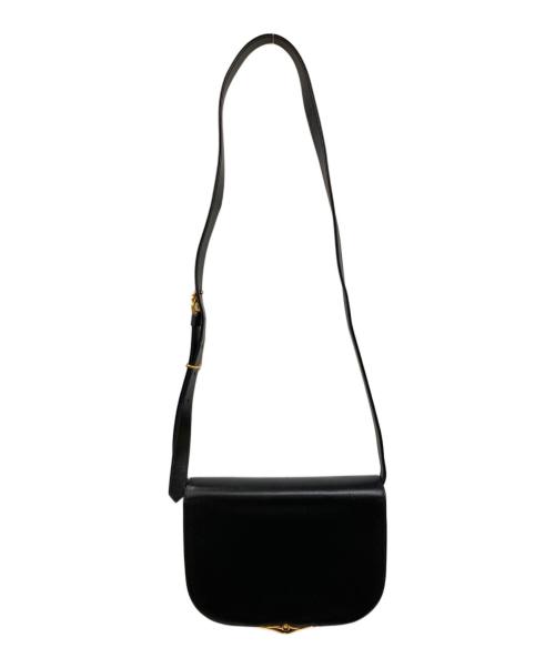 Cartier（カルティエ）Cartier (カルティエ) ヴィンテージショルダーバッグ ネイビーの古着・服飾アイテム