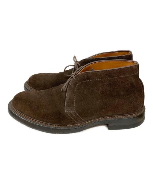 Alden（オールデン）Alden (オールデン) スウェードチャッカブーツ ブラウン サイズ:8 1/2Dの古着・服飾アイテム