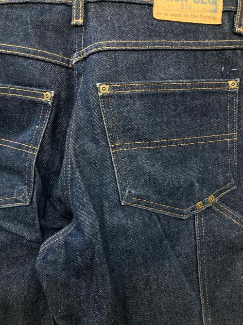 prison blue（プリズンブルー）prison blue (プリズンブルー) ダブルニーデニムパンツ インディゴ サイズ:30の古着・服飾アイテム