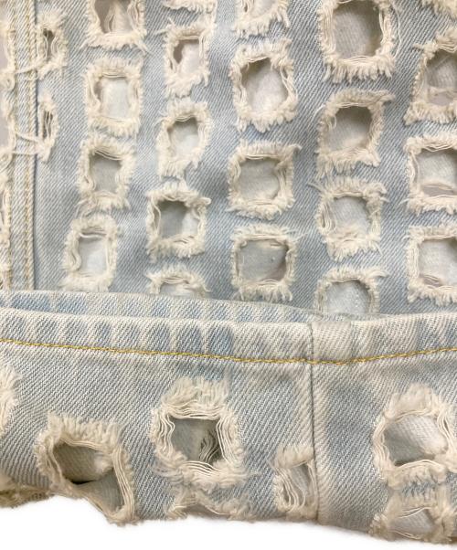 Maison Margiela（メゾンマルジェラ）Maison Margiela (メゾンマルジェラ) デストロイデニムパンツ インディゴ サイズ:Sの古着・服飾アイテム