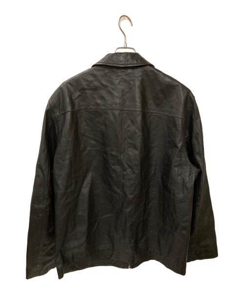 GAP（ギャップ）GAP (ギャップ) レザージャケット ブラック サイズ:Lの古着・服飾アイテム